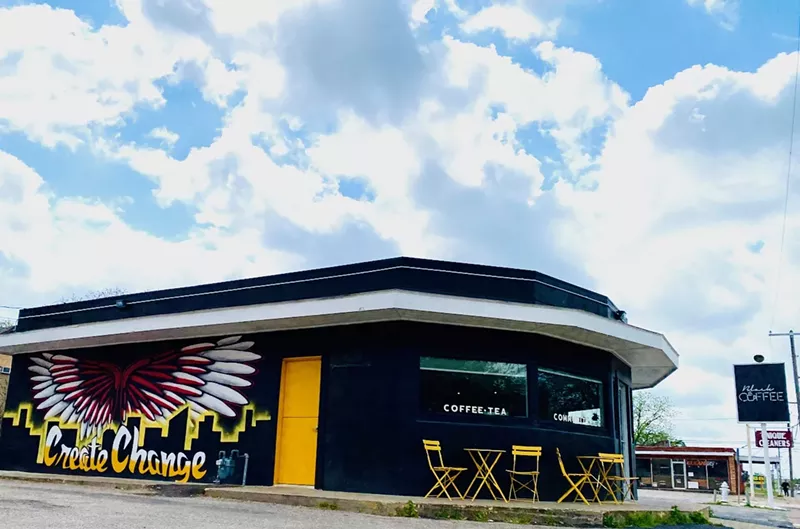 Image: Black Coffee in East Fort Worth near Texas Wesleyan University