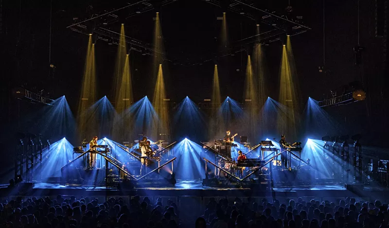 Image: Bon Iver played an exquisite show in Irving on Sunday.