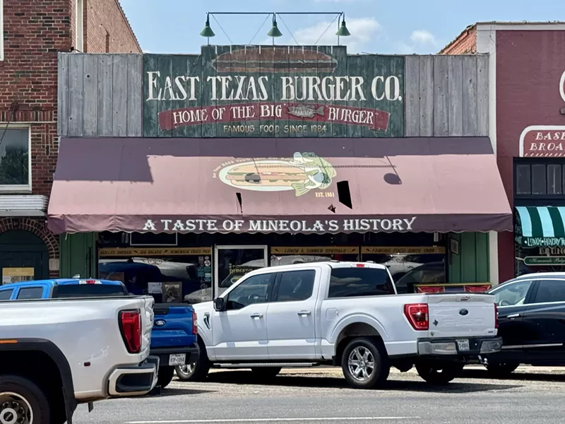 Image: Mineola's East Texas Burger Company has been here since 1984, but the space has been feeding Mineolans for nearly 100 years.