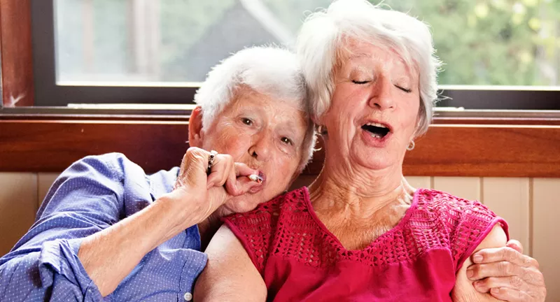 Image: As it turns out, "stoner" overrides labels like "millennial" or "boomer."