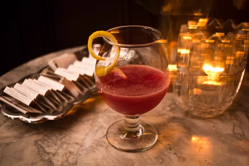 Image: This drink follows the weather from summery afternoons to wintery nights, all in one glass.
