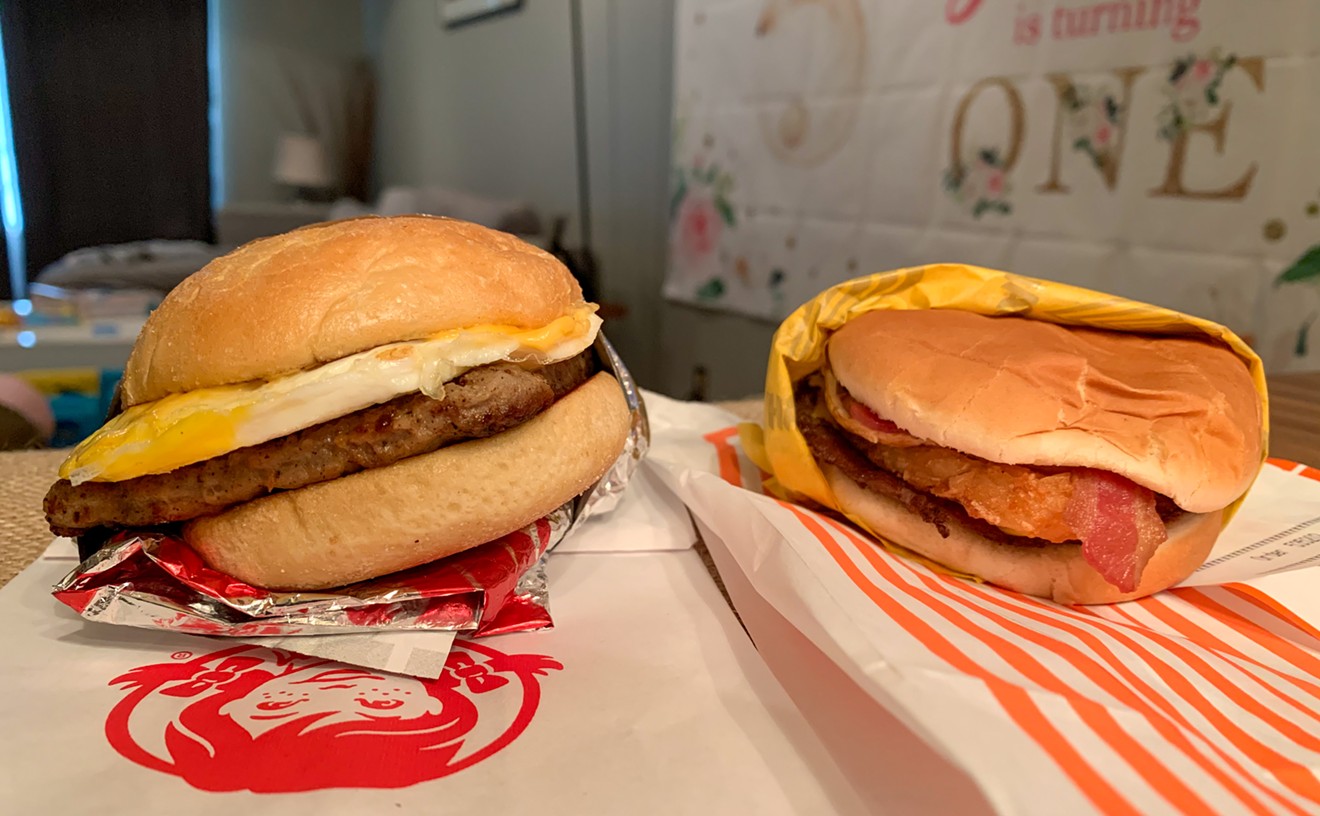 Breakfast Sandwich Throwdown: Wendy’s vs. Whataburger
