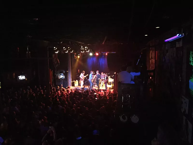 Image: Brian Jonestown Massacre played to a wall-to-wall crowd at Trees that spanned every demographic.