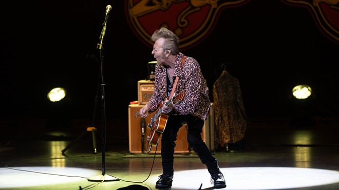 Brian Setzer and his Rockabilly Riot played the Majestic Theater Thursday night.