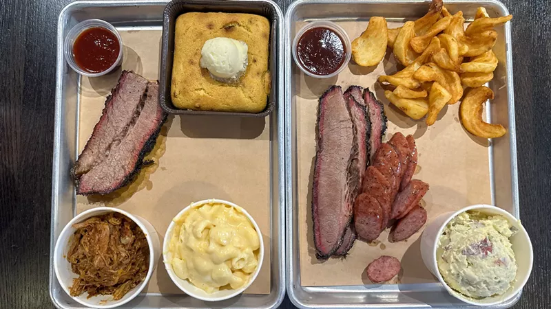Image: H-E-B's True Texas BBQ offers up some pretty good 'cue at reasonable prices, and when you're done eating, you can pick up some milk and eggs.
