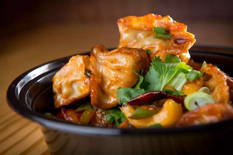 Image: Cafemandu's serves nine varieties of Nepalese dumplings known as momo.