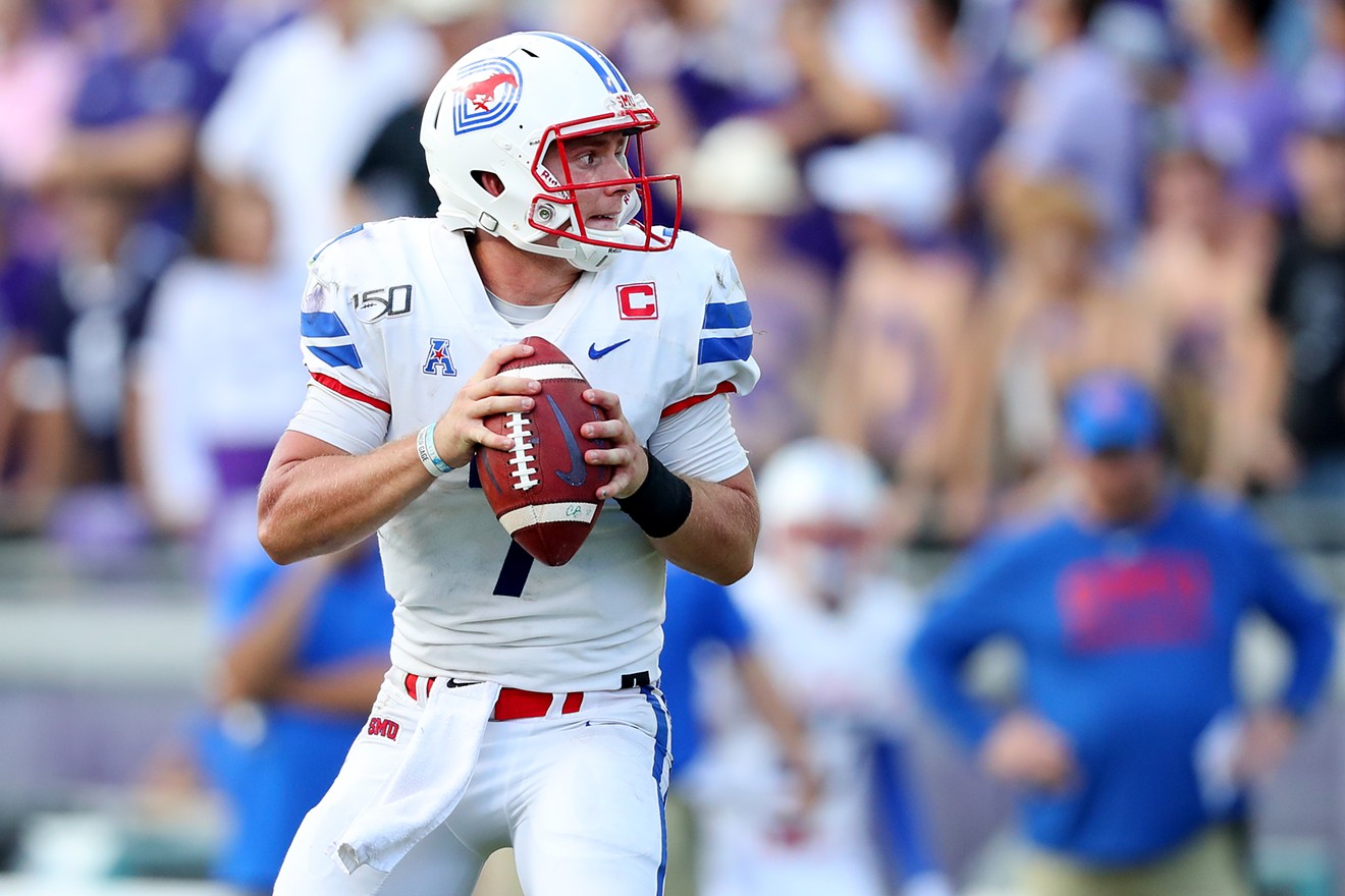 Shane Buechele of the Southern Methodist Mustangs will be playing in a new virus-laden reality.