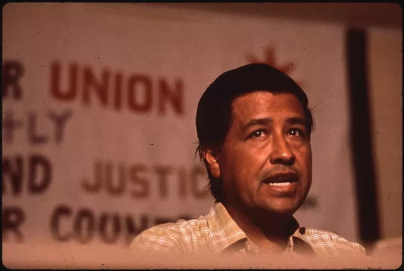 Image: The life of labor organizer Cesar Chavez is the subject of El Malcriado, one of the plays in Cara Mia Theatre's Festival of New Works.