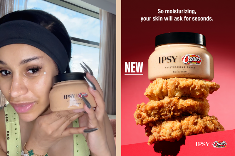 Image: facial moisturizer from Raising Cane's