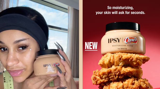 facial moisturizer from Raising Cane's