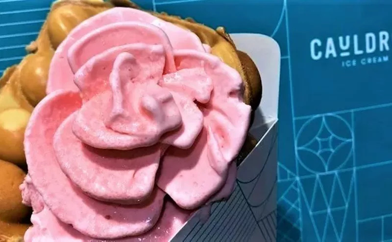 Image: Cauldron Ice Cream’s Puffle Cones Gain an Instant Following in Dallas
