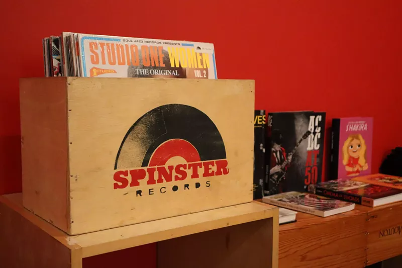 Image: You're invited to next week's waffle party at Spinster Records.