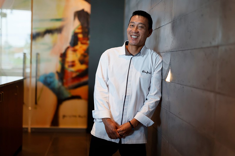 Snowboarder-turned-celebrity chef Akira Back.
