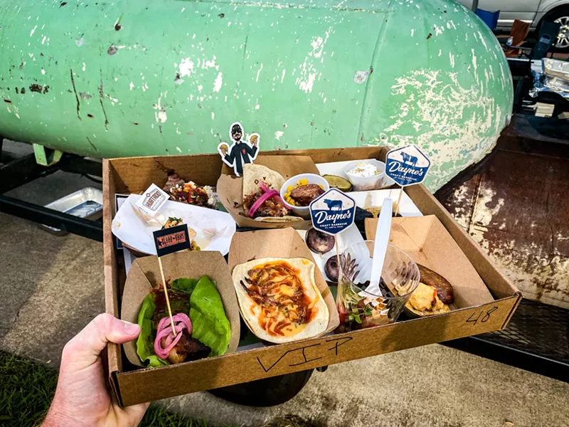 Image: Last week we reported on another barbecue festival and we can't stop dreaming about that box of smoked meat.