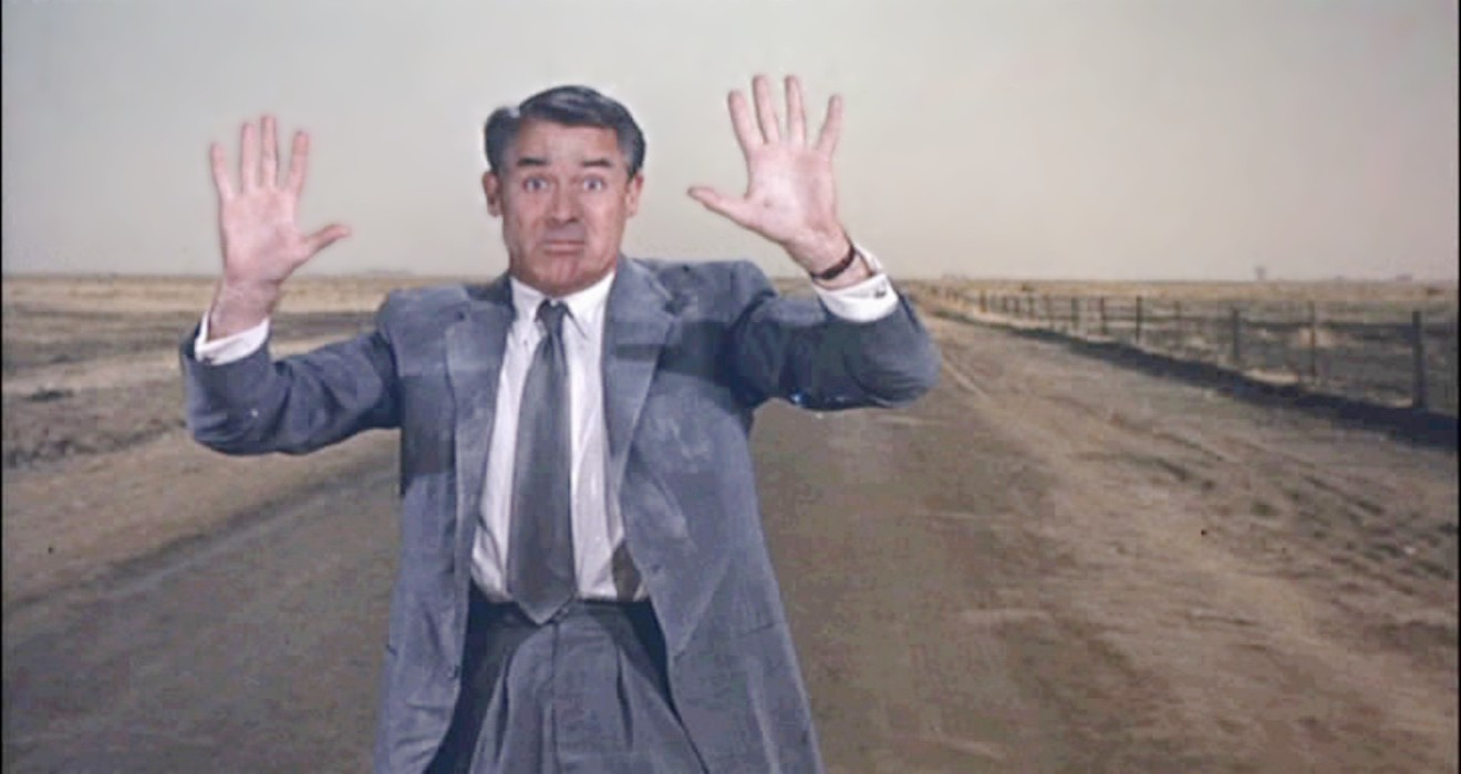 Albert Hitchcock classic North by Northwest screens at the Angelika Film Center 7 p.m. Thursday.