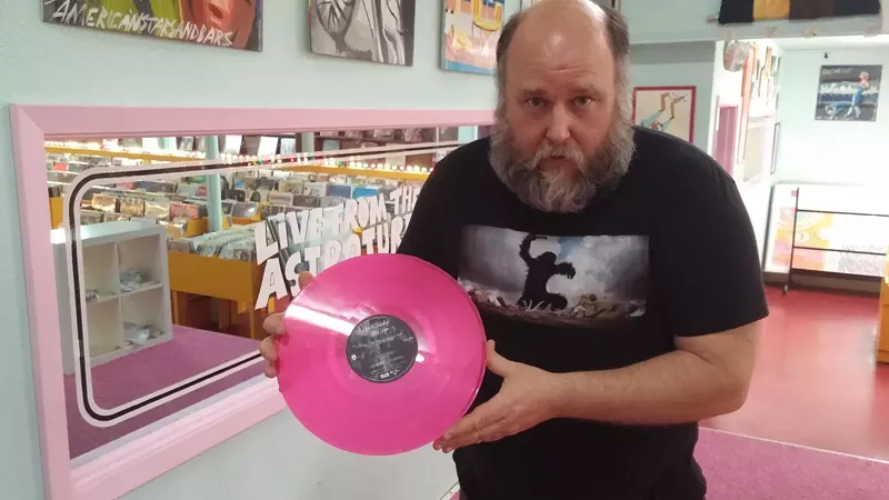 Image: Chris Penn loved the Alice Cooper Band almost as much as he loved his record store for 25 years.