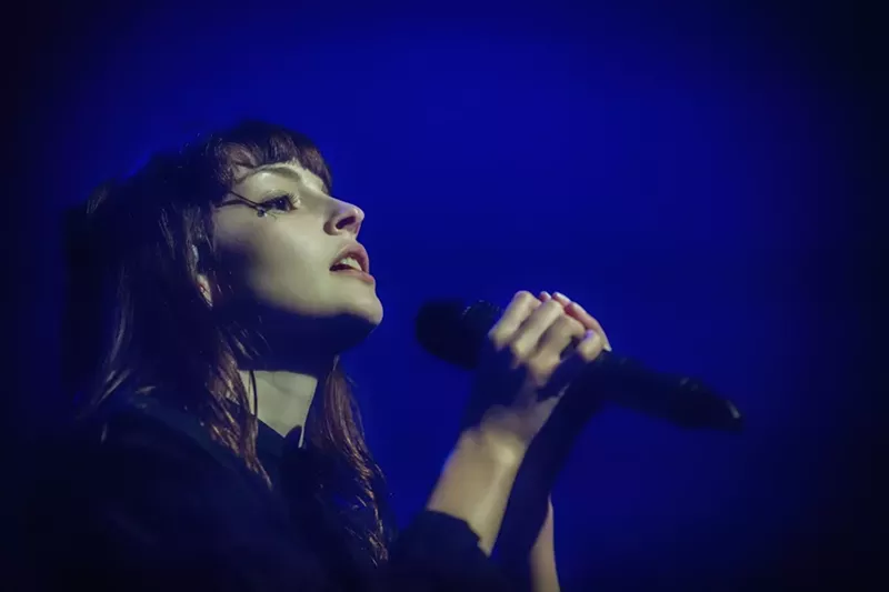 Image: Chvrches singer Lauren Mayberry is receiving death threats from Chris Brown's fans.
