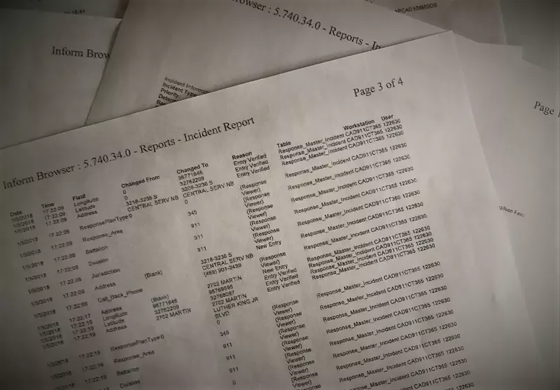 Image: After a two-year legal battle, the city of Dallas finally coughed up more than 400 pages of records of 911 calls placed by the owner of Jim's Car Wash, whom the city has accused of fomenting crime, in a 20-month period.
