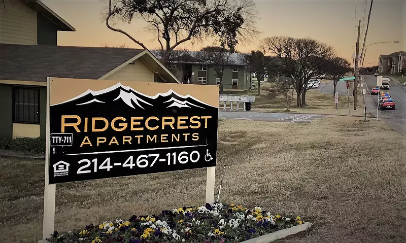 Image: The city sued the owners of Ridgecrest Apartments because the crime rate was too high.