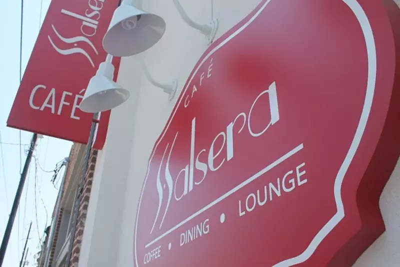 Image: Cafe Salsera recently reconcepted its restaurant but continued operating as a nightclub without proper permits until the city shut down those events Saturday. The restaurant is still open for regular food service hours.