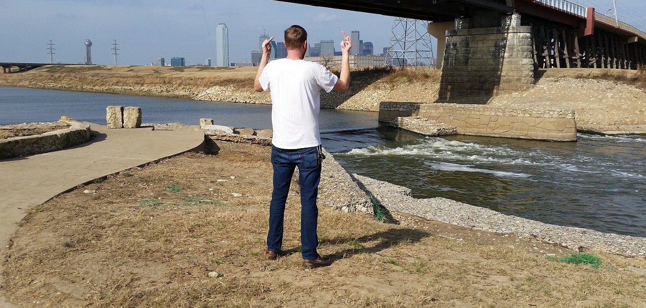 The city's plan to leave masses of concrete and steel in the Trinity River is a depredation of nature, Jim Schutze says.