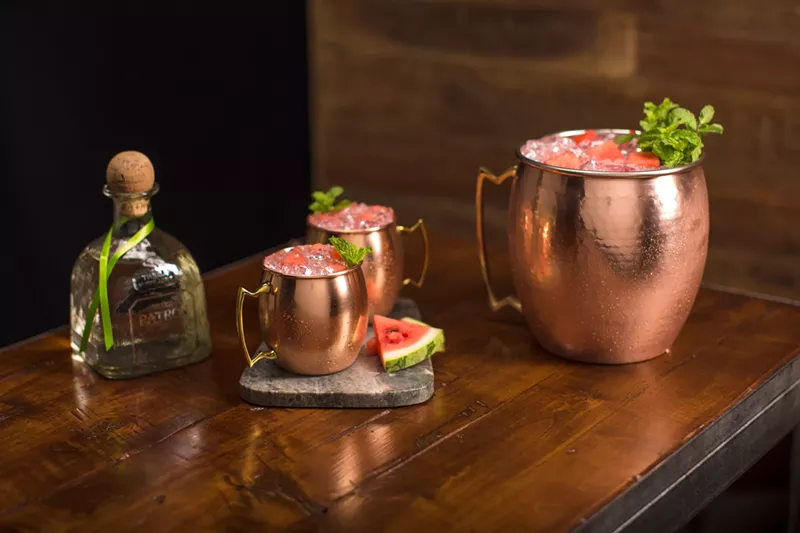 Image: Large-format cocktails ... because Instagram is a thing.