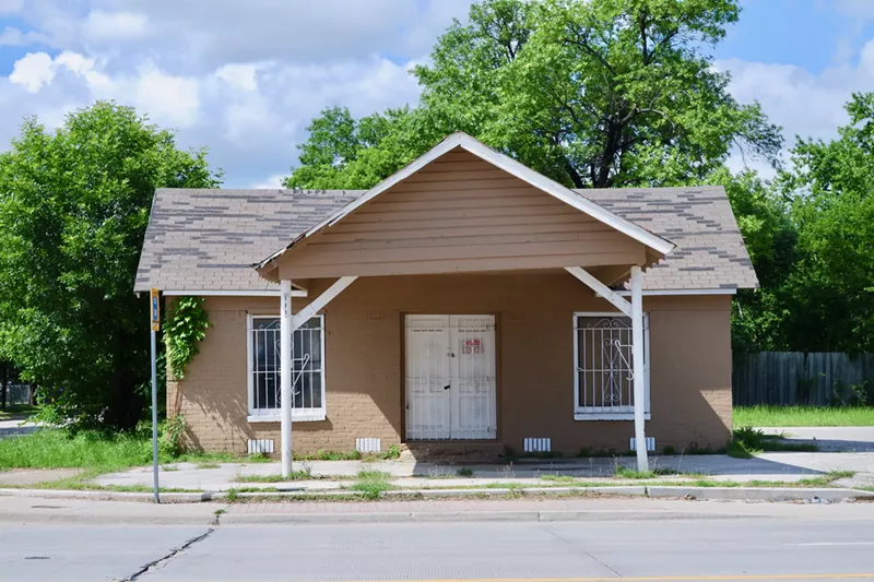 Image: Clyde Barrow's childhood home was reduced to rubble, despite West Dallas residents' attempts to have it protected with a historic designation.