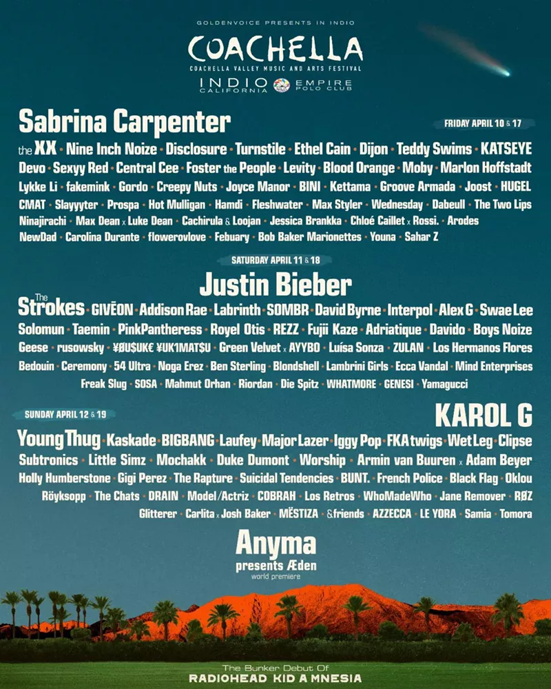 Image: Justin Bieber is headlining Coachella in 2026. Do we still want this?