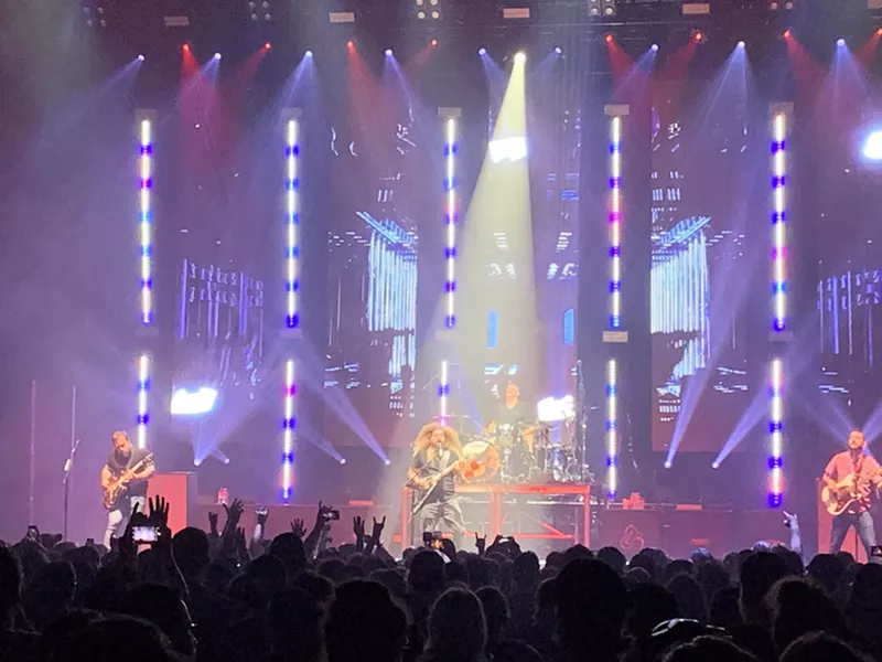 Image: Coheed and Cambria brought so much weird and metal to Irving on Wednesday.