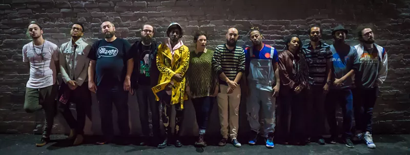 Image: Some of the CoLab group members. There are so many, we couldn't fit the rest in the photo.