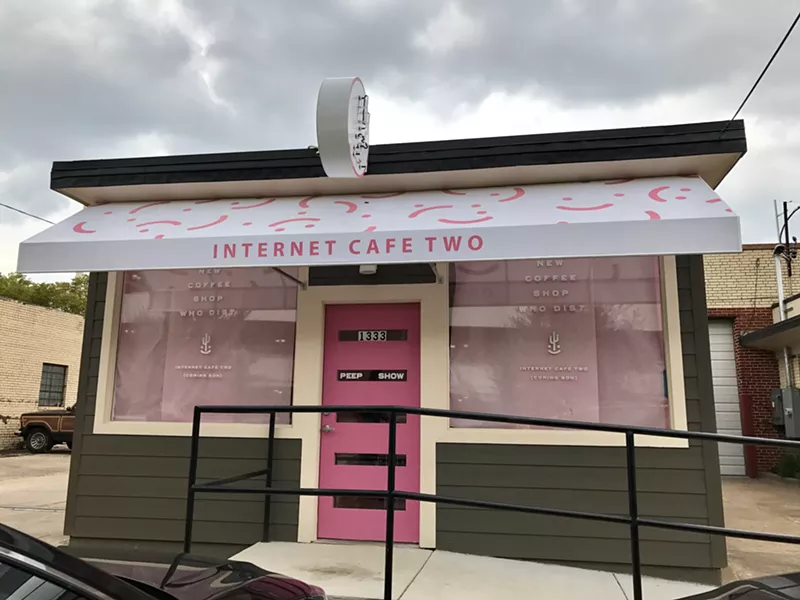 Image: For the last few weeks, Oak Cliffers have been curious about this forthcoming coffee shop that mysteriously popped up on Plowman Avenue.