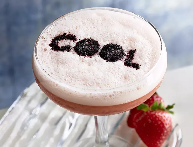 Image: Keep cool with this acai cocktail.