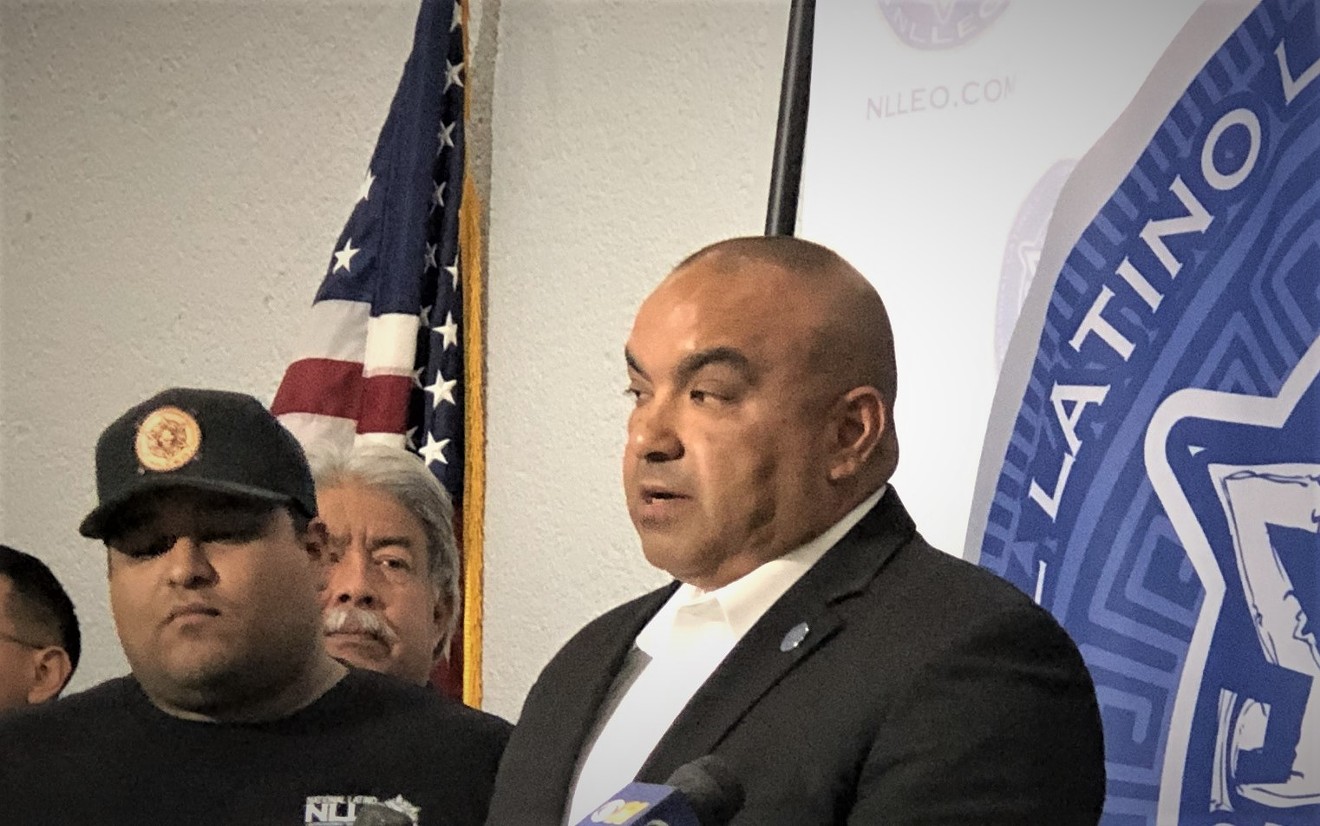 Dallas police Sgt. George Aranda, president of the Dallas chapter of the National Latino Law Enforcement Organization, called for police Chief Renee Hall to step down or be fired.