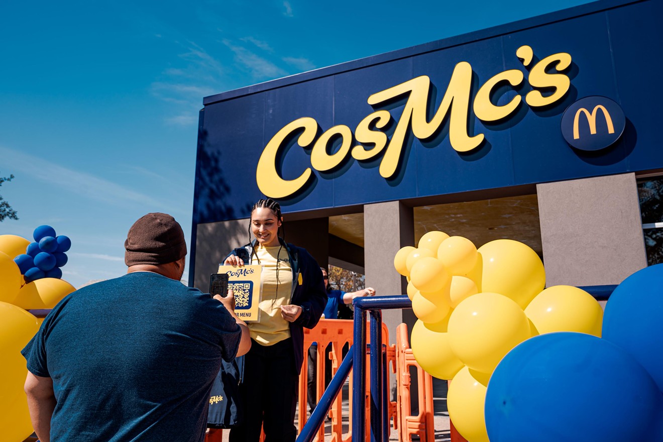 CosMc's grand opening in Dallas offered live music, branded giveaways and a lot of balloons.
