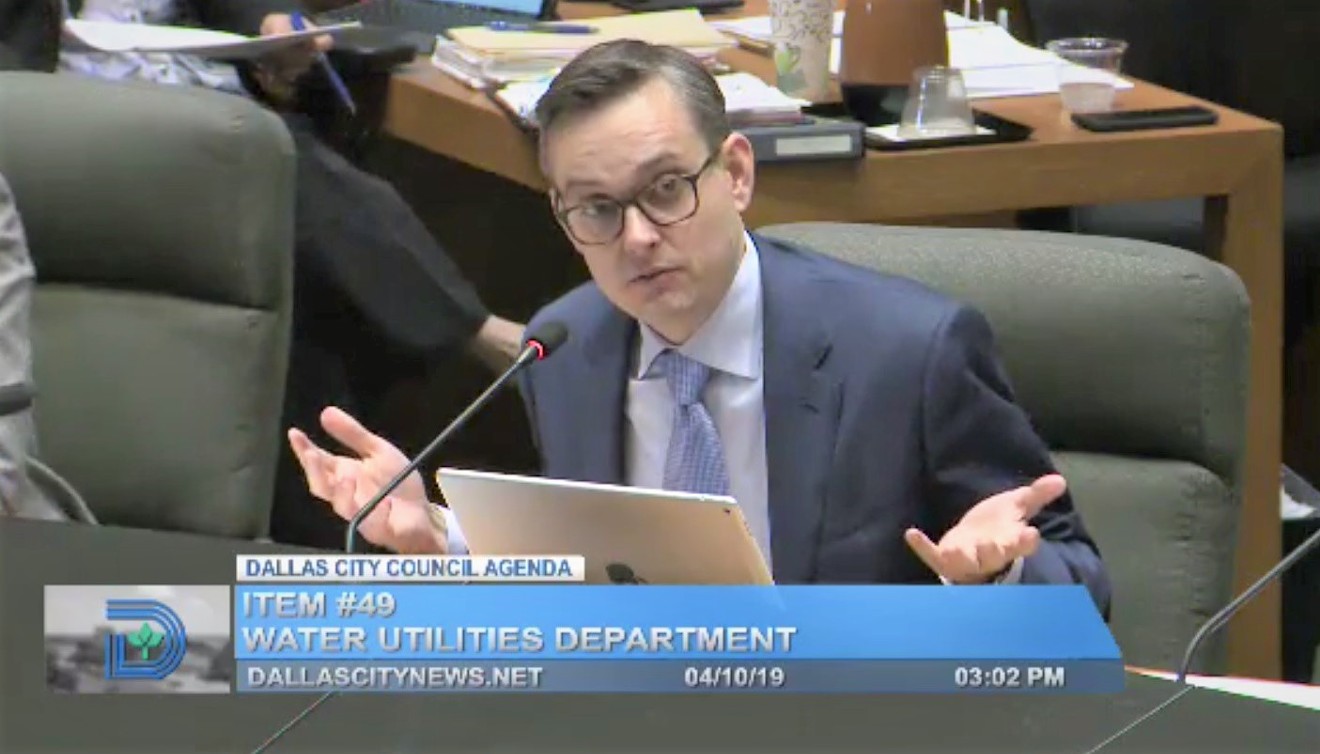 The big news is not that Scott Griggs (above) and Philip Kingston went after a Park Cities boondoggle at last week's Dallas City Council meeting. It's that the council agreed with them.
