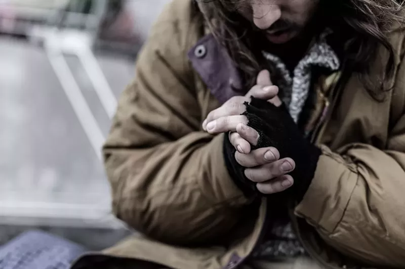 Image: Organizations that work with North Texas' homeless population are having to scramble to deal with the effects of the coronavirus pandemic.