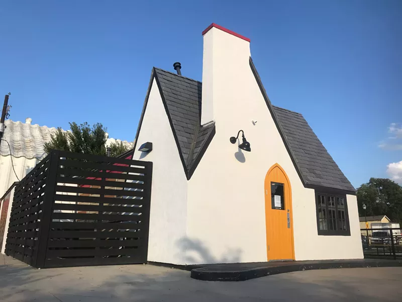 Image: Cow Tipping Creamery occupies a sweet little building, briefly occupied before by Monkey King Noodle Co., just off Carrollton's downtown square.