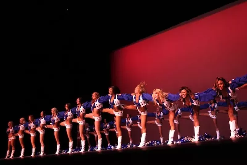 Image: Erica Wilkins, a former cheerleader, is suing the Dallas Cowboys.
