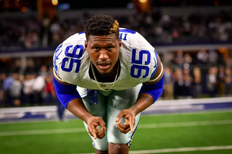 Image: The NFL has suspended David Irving for the first four games of the upcoming season.