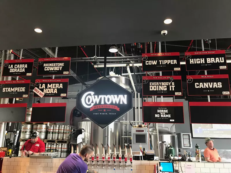 Image: Cowtown Brewing Company is worth the trek to Fort Worth.