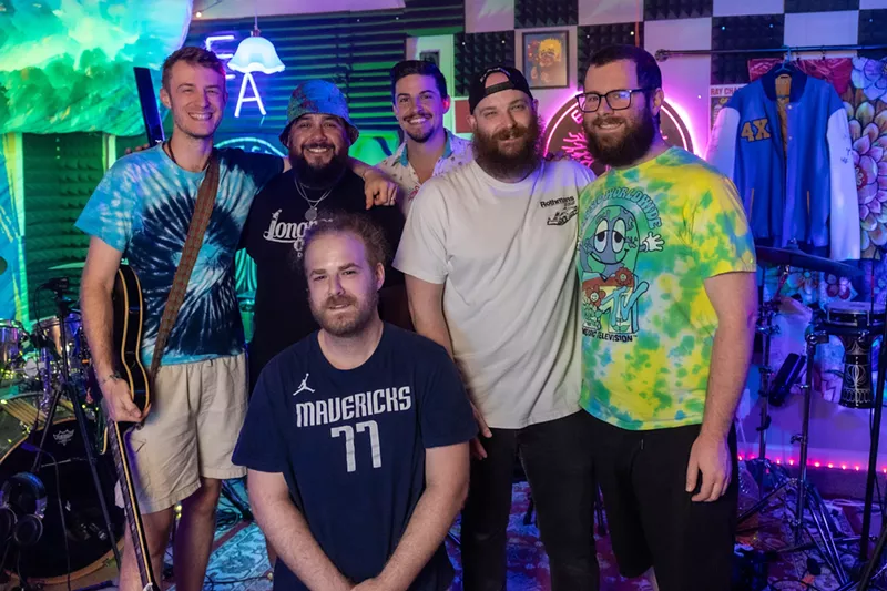 Image: Electrik Ants are (front) Dylan Collins, (from left, back row) Jeff Collins, Mayo Valdez, Ryan Dahir, Mike Maschmann and Adam Sidelsky.