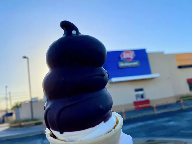 Image: Price-tested: yep, it's only 75 cents and you can get it double-dipped for no extra charge.