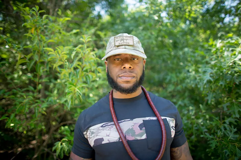 Image: Rakem Balogun was held in a federal prison under suspicion of being a black supremacist extremist.