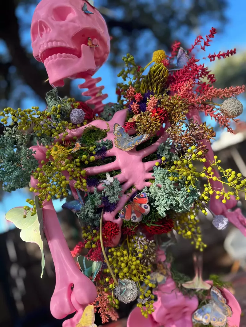 Dallas Artist Thaxton's Skeletons Win Halloween Dallas Observer