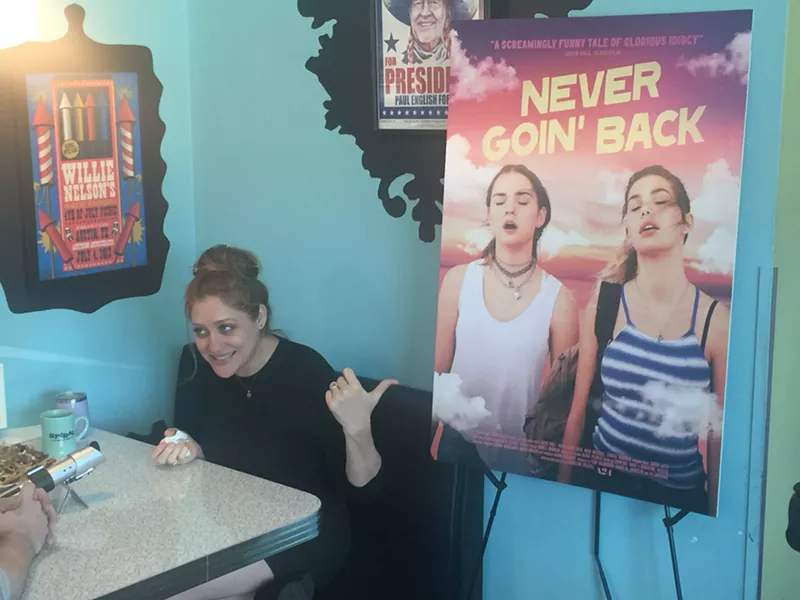 Image: Augustine Frizzell directed Never Goin' Back.