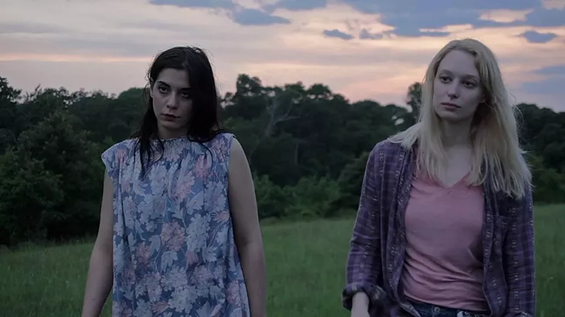 Image: Dallas theater actors Hannah Weir and Hilly Holsonback star in the "magical realism Texas crime" film A Ship of Human Skin.