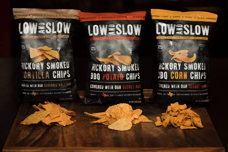 Image: Low and Slow Snacks has done the seemingly impossible – create a line of barbecue chips that are smoked.