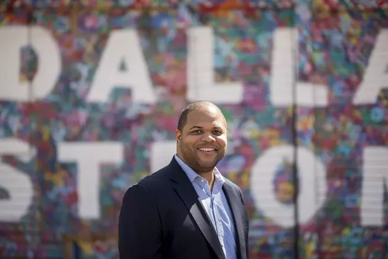 Image: District 100 (Dallas) Democratic state Rep. Eric Johnson
