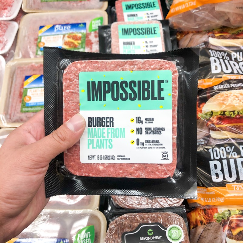 Impossible meat is now for sale at Kroger stores.