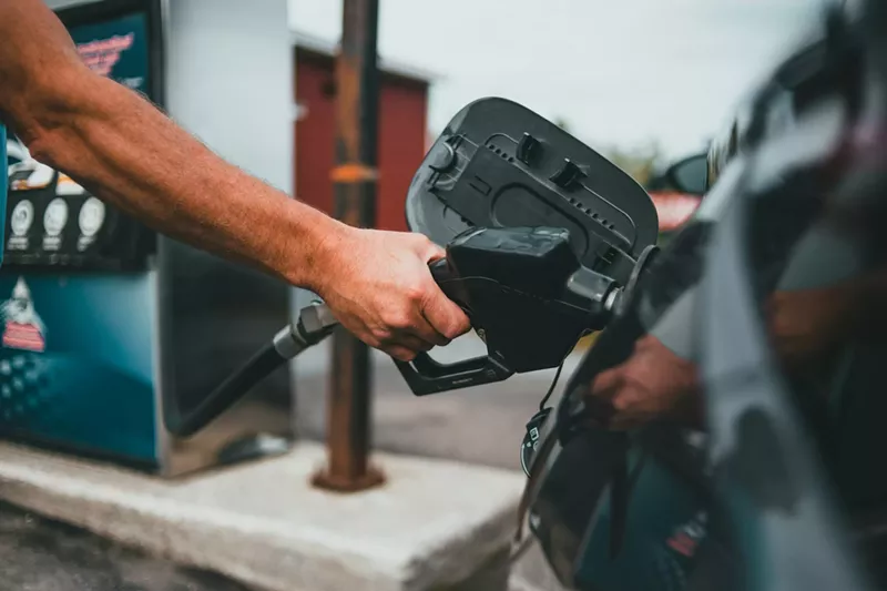 Image: gas pump